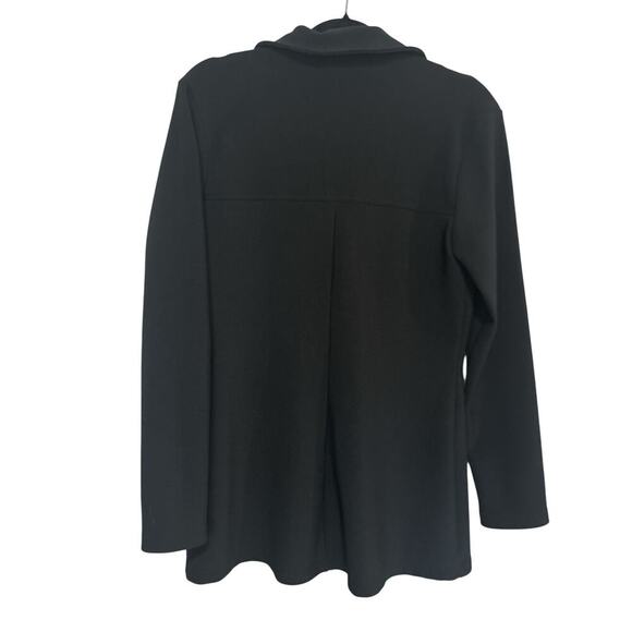 Lucky Brand Black Collared Button-Up Top – Rayon Spandex Blend – Chic & Comfy - Picture 7 of 7